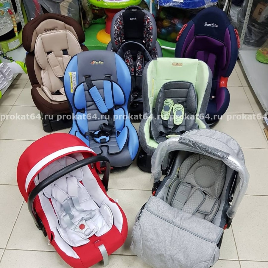 Автокресла разных категорий