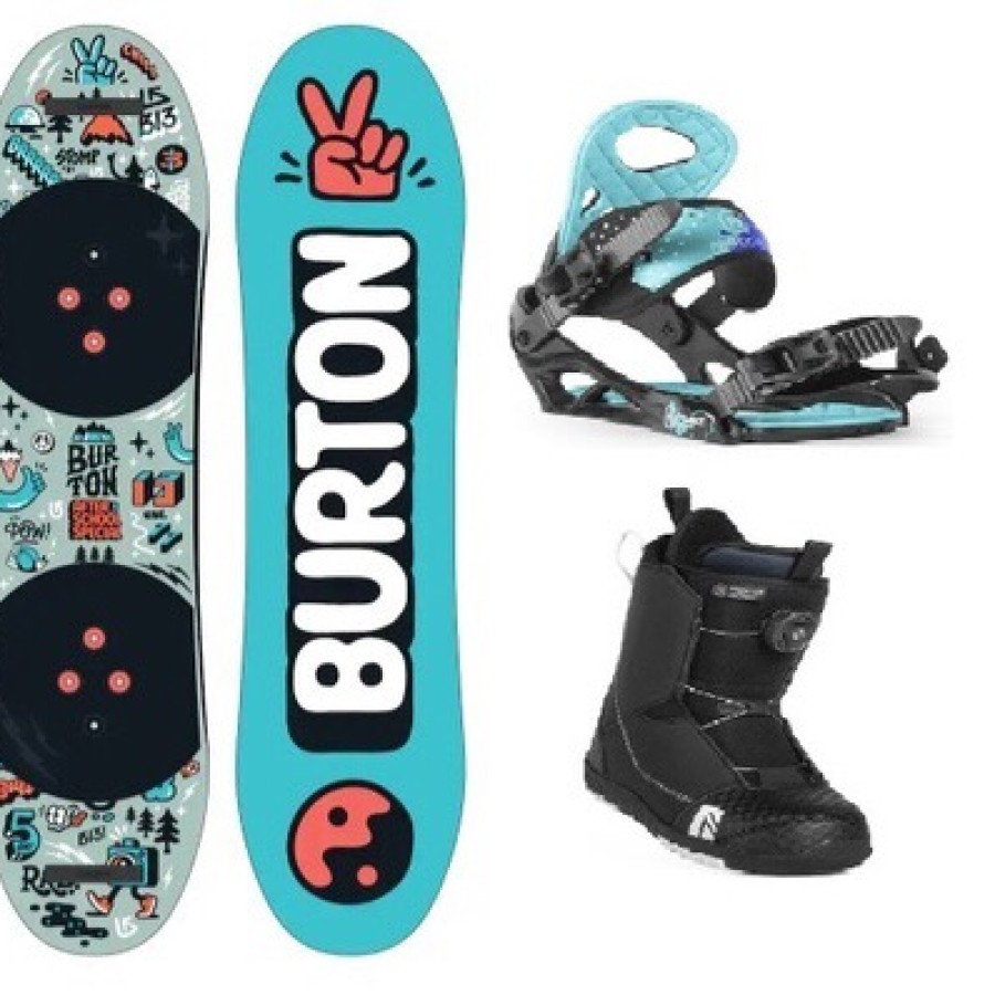 Детский комплект сноуборд