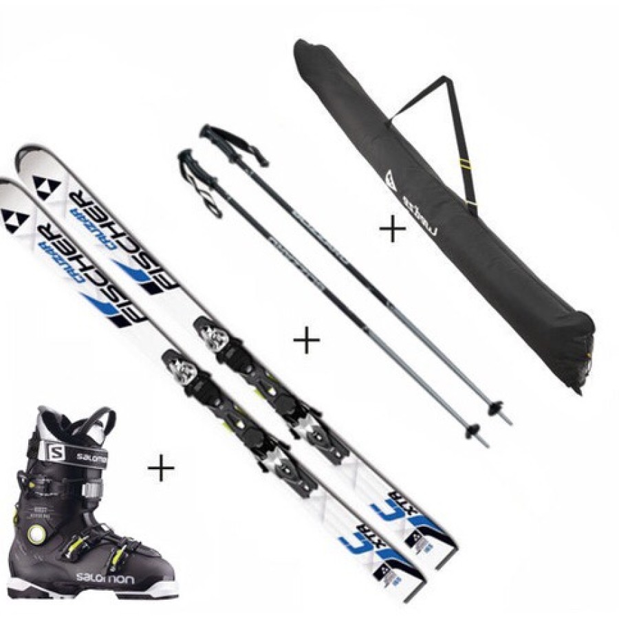 Комплект горных лыж "comfort"